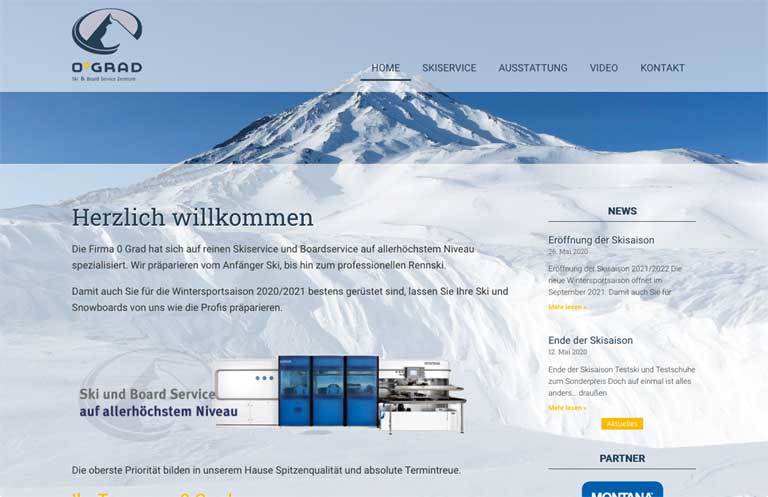 Website 0grad-online.de