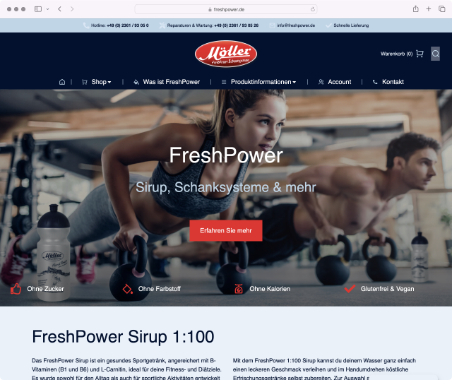 Website FreshPower